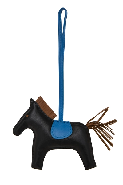 Multicolor Milo Leather Rodeo Bag Charm MM