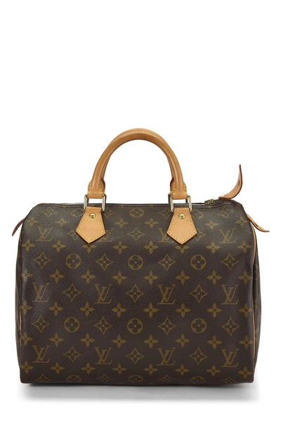 Louis Vuitton Monogram Canvas Speedy Top Handle Bag 30