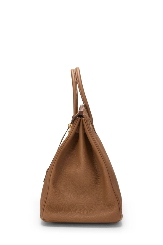 Gold Togo Birkin 40, , large image number 2