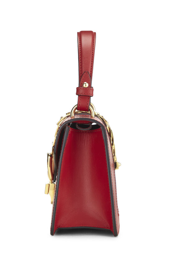 Red Leather Web Sylvie Mini, , large image number 2