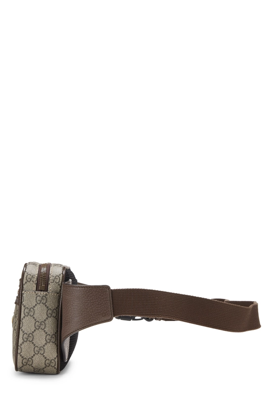 Brown GG Supreme Canvas Ophidia Belt Bag, , large image number 2