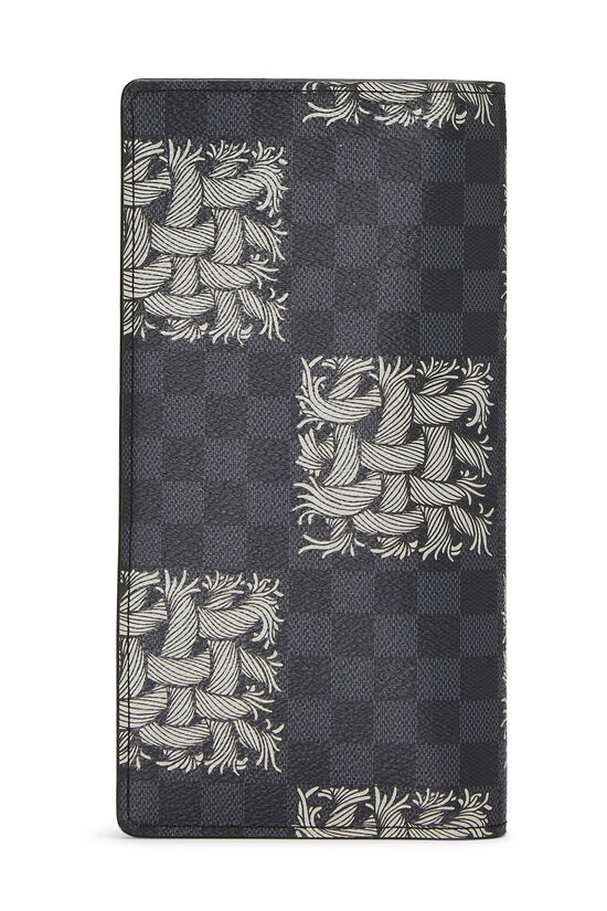 Christopher Nemeth x Louis Vuitton Damier Graphite Brazza Continental Wallet, , large image number 3