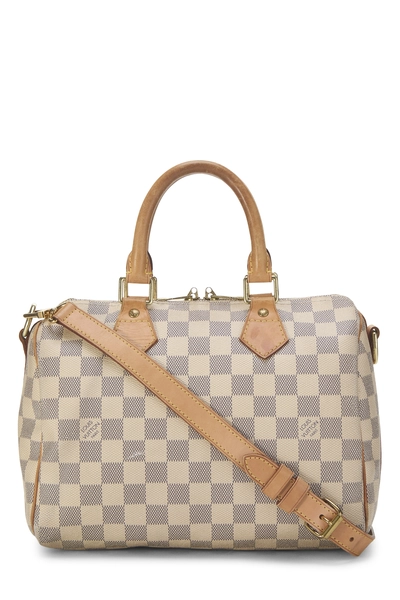 Damier Azur Speedy Bandouliere 25