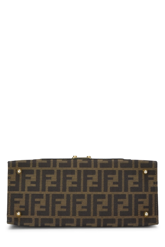 Pre-Owned Brown Zucca Canvas Convertible Pocket Handbag QBB7II3JKB000