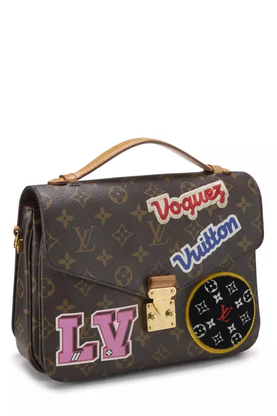 Monogram Canvas Patches Pochette Metis, , large