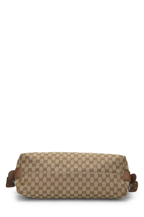 Original GG Canvas Bamboo Braided Handbag, , large image number 4