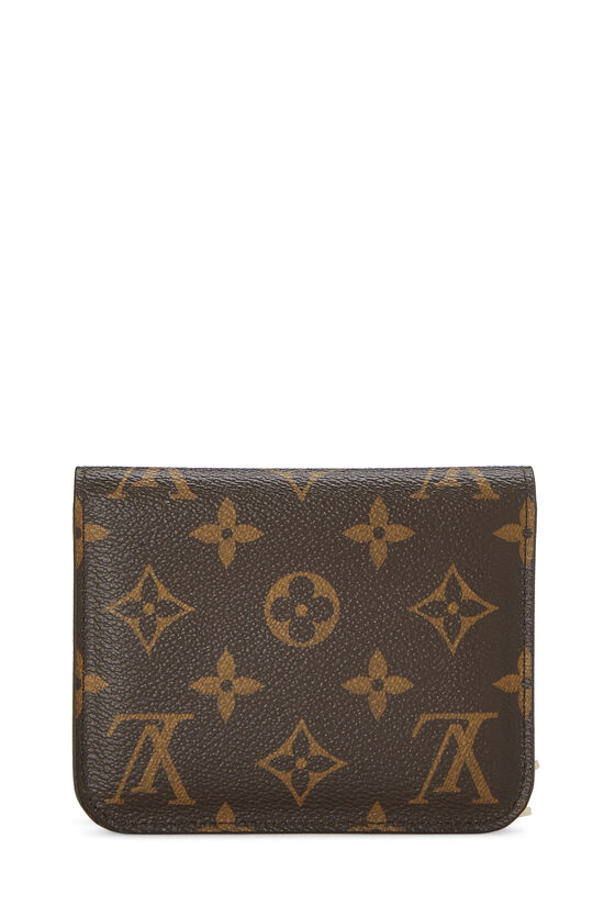LOUIS VUITTON Monogram Long Insolite Wallet W/Red Lining