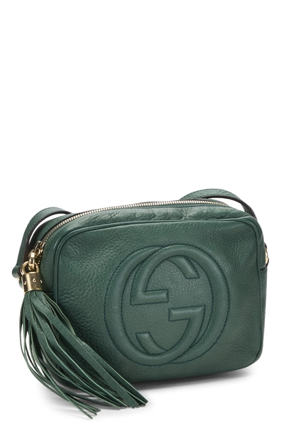 Gucci Green Grained Leather Soho Disco — photo 2