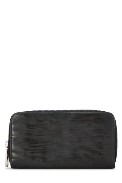 Black Electric Epi Zippy Continental Wallet