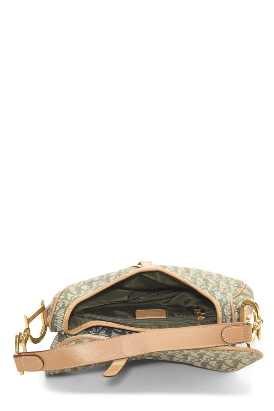 Green Trotter Canvas Saddle Bag, , large image number 5