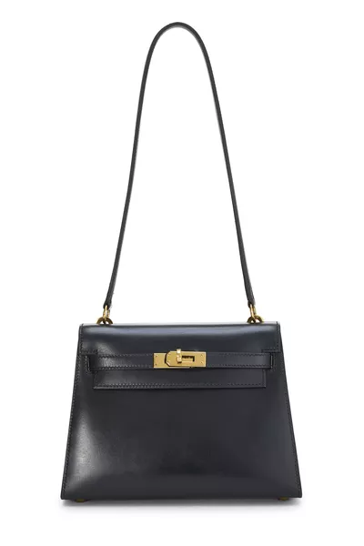 Blue Nuit Box Kelly Shoulder Sellier 20