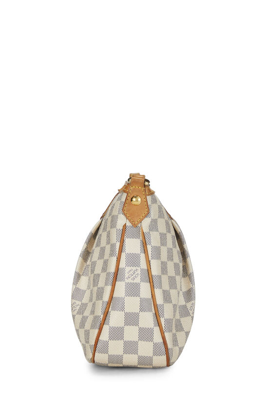 Louis Vuitton, Bags, Louis Vuitton Damier Azur Siracusa Mm Shoulder Bag  Crossbody