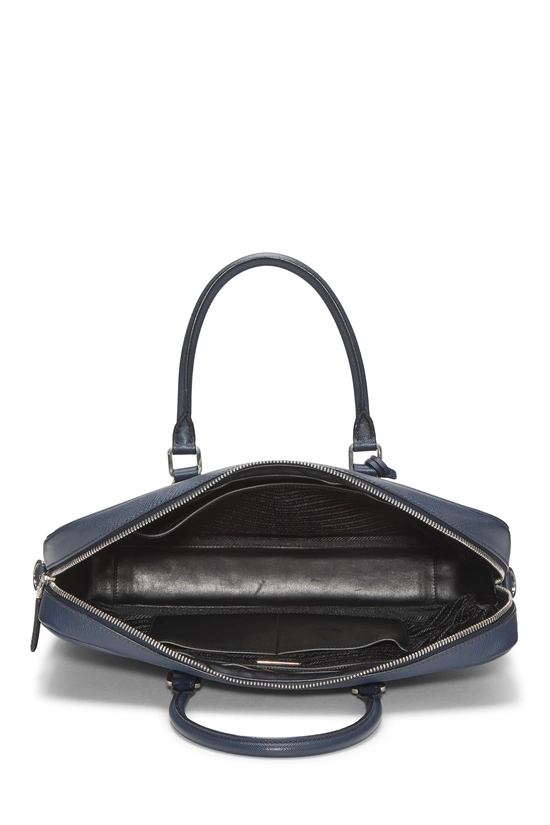 Navy Saffiano Briefcase, , large image number 5