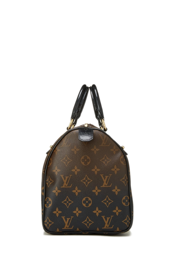 Monogram Canvas Black Mirage Speedy 30, , large image number 2