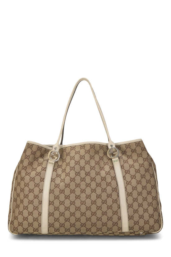 Original GG Canvas Twins Tote Large, , large image number 3