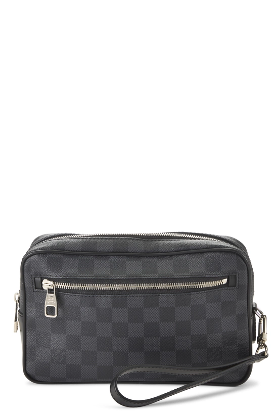 Black Damier Graphite Kasai Clutch, , large image number 0