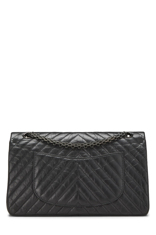 Black Chevron Calfskin 2.55 Reissue Flap 226, , large image number 3