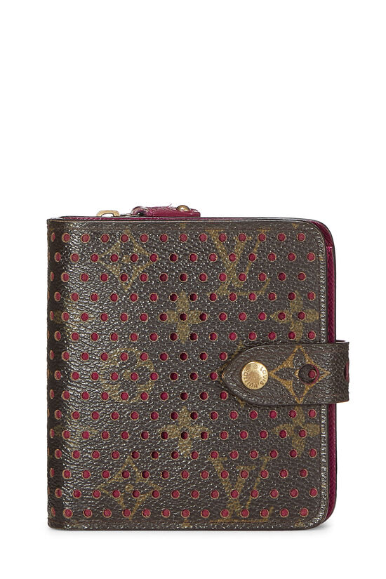 louis vuitton perforated wallet
