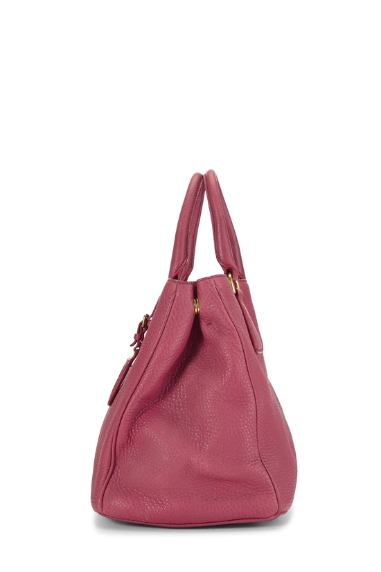 Pink Vitello Daino Convertible Handle Bag Medium, , large image number 2