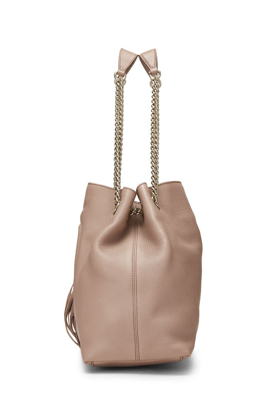 Pink Leather Soho Chain Tote, , large image number 2