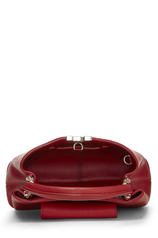 N97074 Louis Vuitton Taurillon Capucines Mini-Rouge Carmin Red