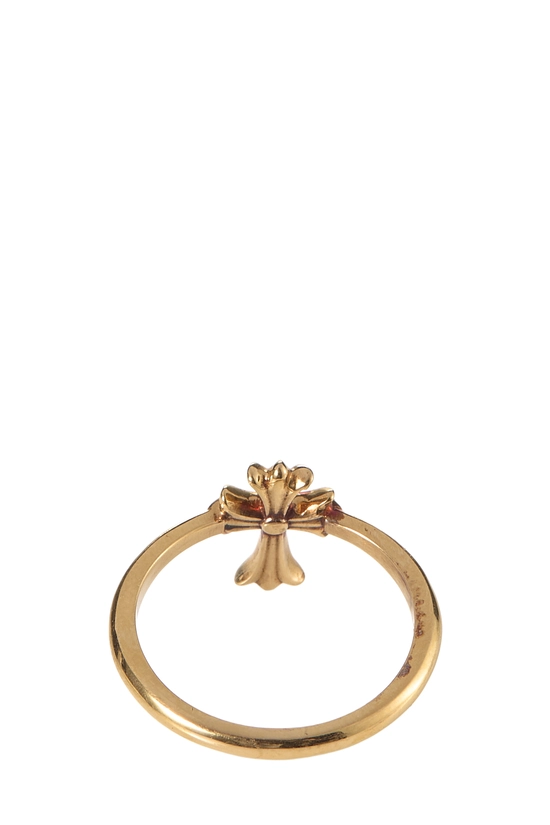 Gold Diamond Cross Ring, , large image number 4