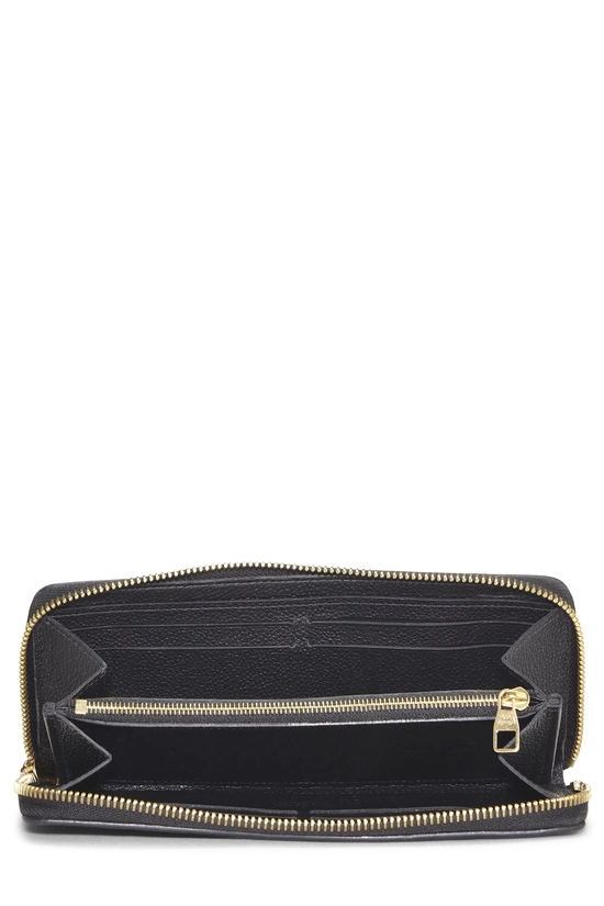 Black Monogram Empreinte Clemence Wallet, , large image number 3