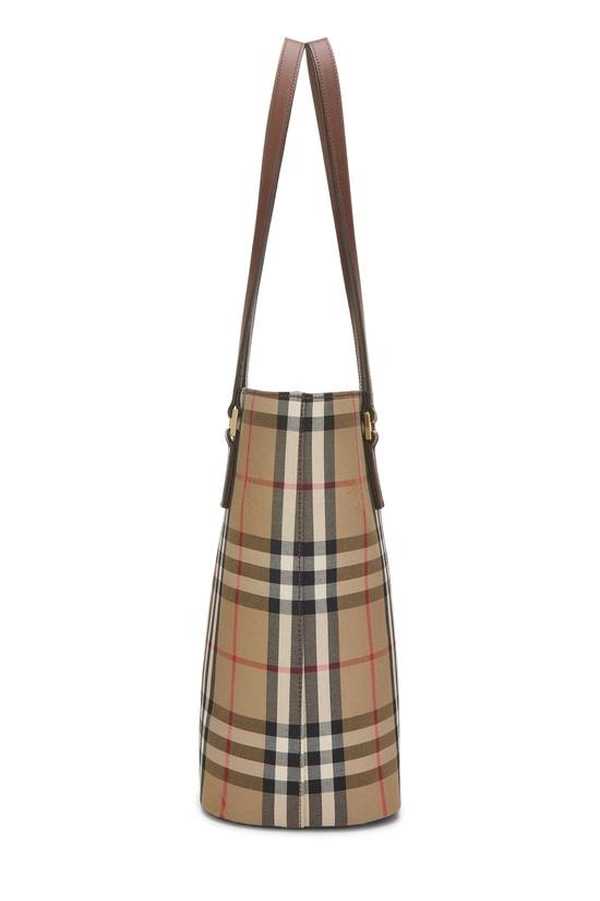 Brown Haymarket Canvas Bucket Tote, , large image number 2