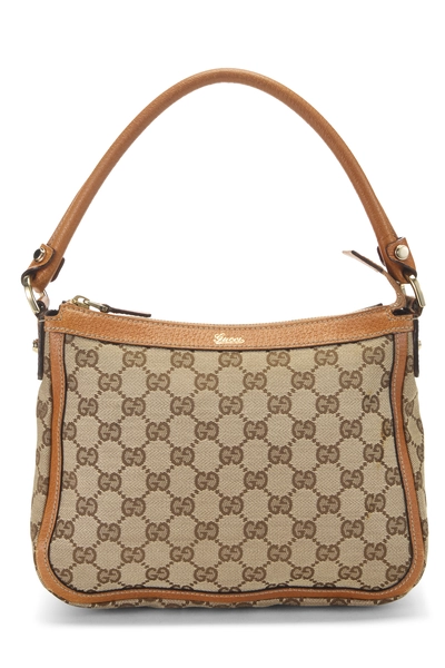 Gucci Orange Original GG Canvas Abbey Shoulder Bag