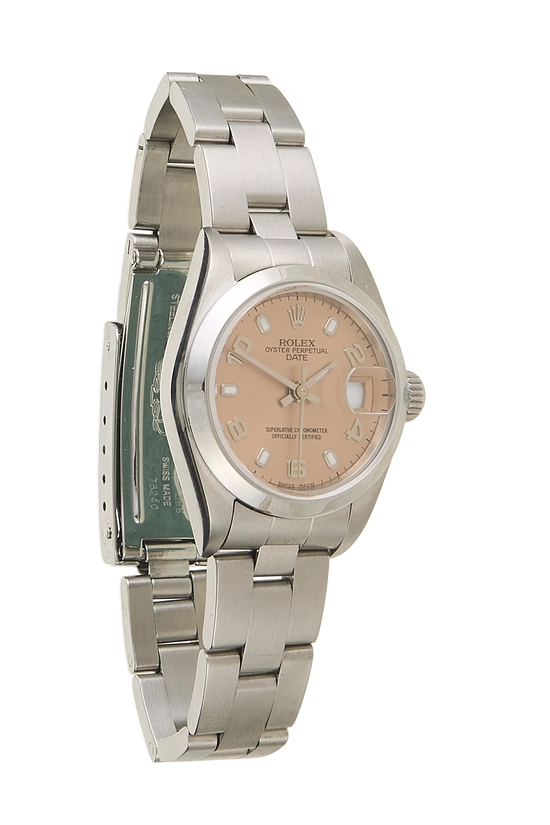 Pink Stainless Steel Datejust 79160 26mm, , large image number 0