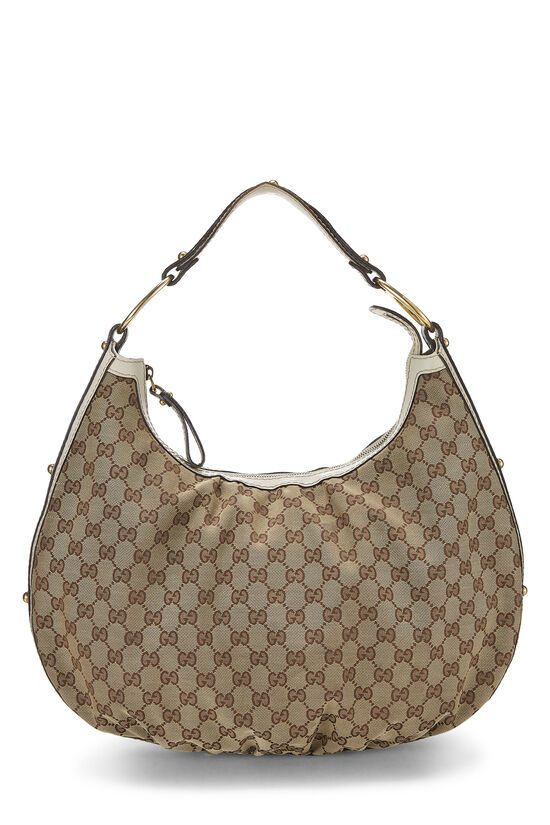 Original GG Canvas Interlocking Hobo Large, , large image number 0