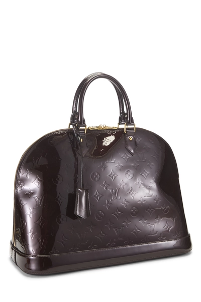Louis Vuitton Amarante Monogram Vernis Alma MM NM — photo 2