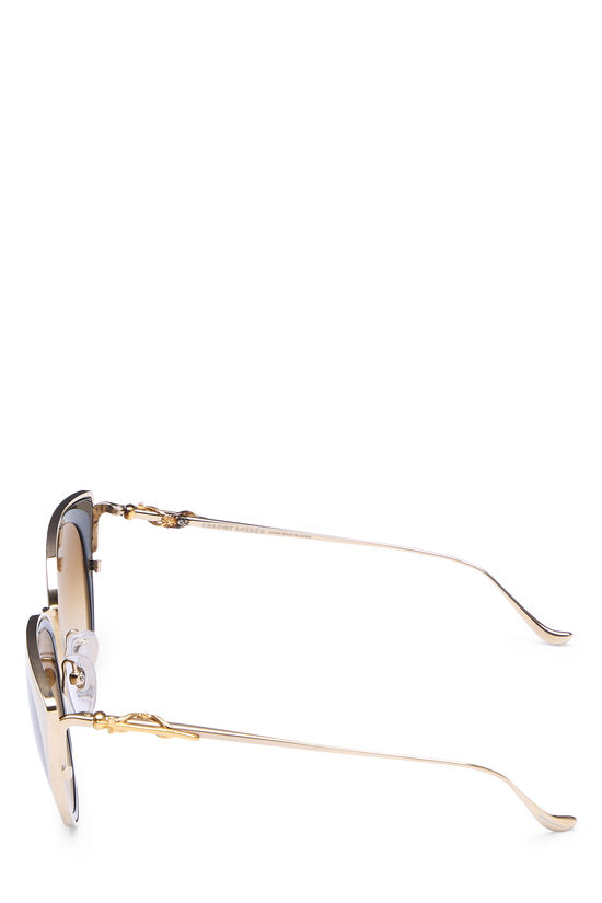 Cream Metal Vagenius Sunglasses, , large image number 3