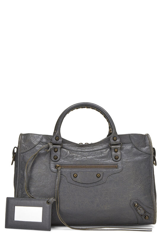Grey Agneau Classic City Bag, , large image number 0