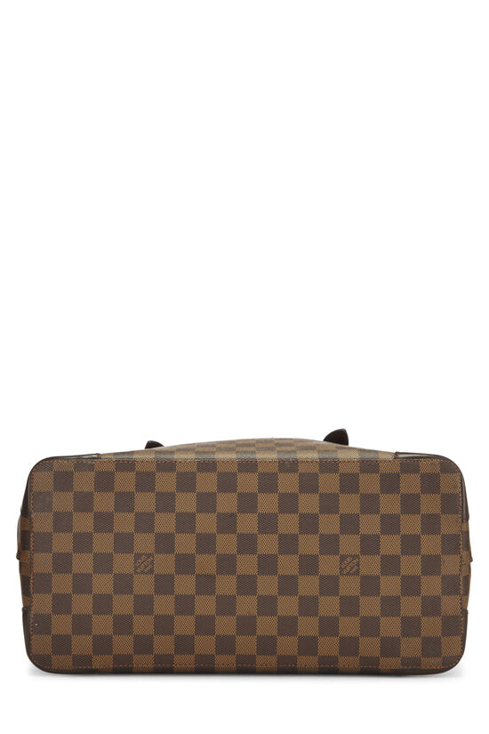 Louis Vuitton Damier Ebene Canvas Leather Hampstead MM Bag
