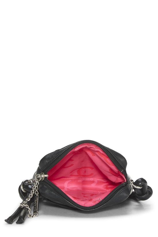 Black Quilted Calfskin Cambon Shoulder Bag Mini, , large image number 5