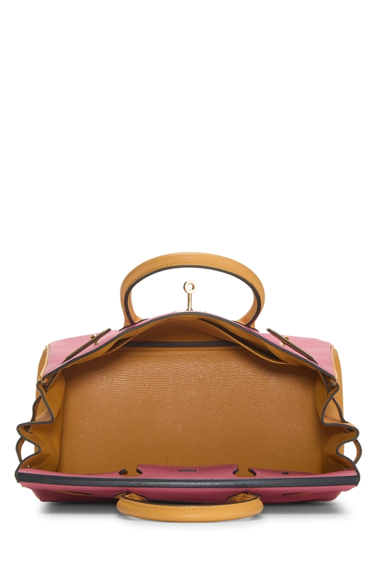 Rose Azalee & Juane d'or Epsom Horseshoe Birkin 30, , large image number 5