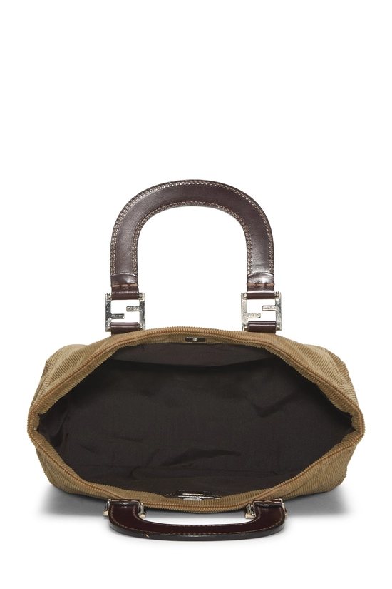Brown Corduroy Handbag Small, , large image number 5