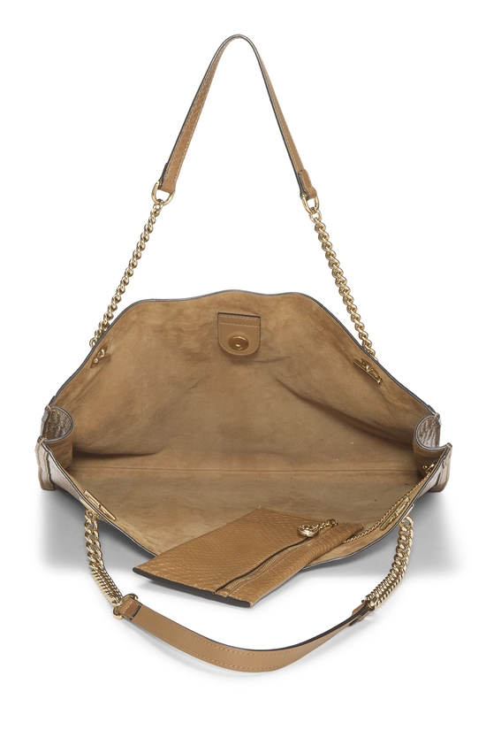 Brown Python Web Rajah Tote Large, , large image number 5