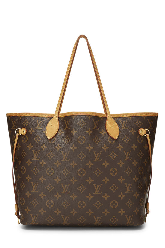 Yellow Monogram Canvas Neverfull MM NM, , large image number 0