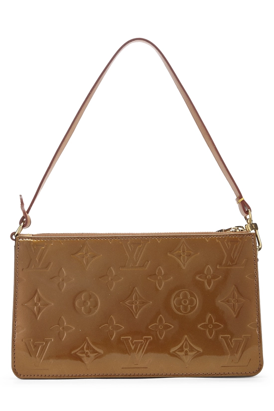 Brown Monogram Vernis Lexington Pochette, , large image number 3