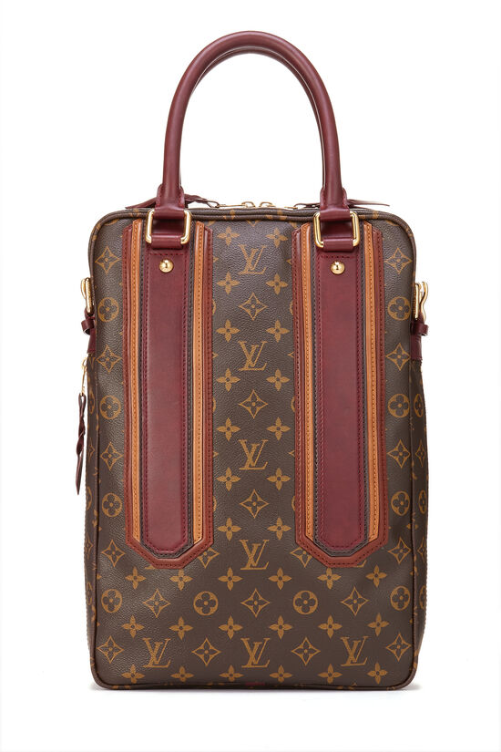 Louis Vuitton Vertical Mini Luggage Monogram Brown in Coated Canvas/Leather  with Gold-tone - US