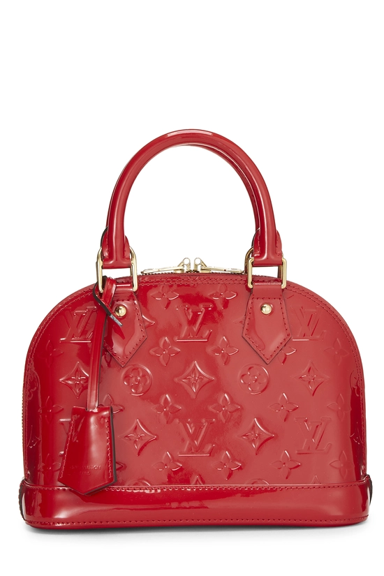 Red Monogram Vernis Alma BB NM, , large image number 0