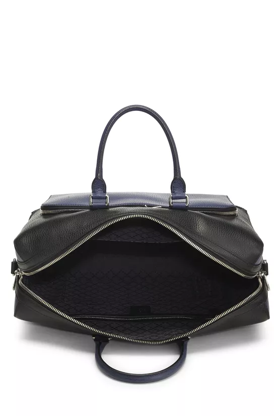 Multicolor Grained Leather Top Handle Tote, , large image number 5