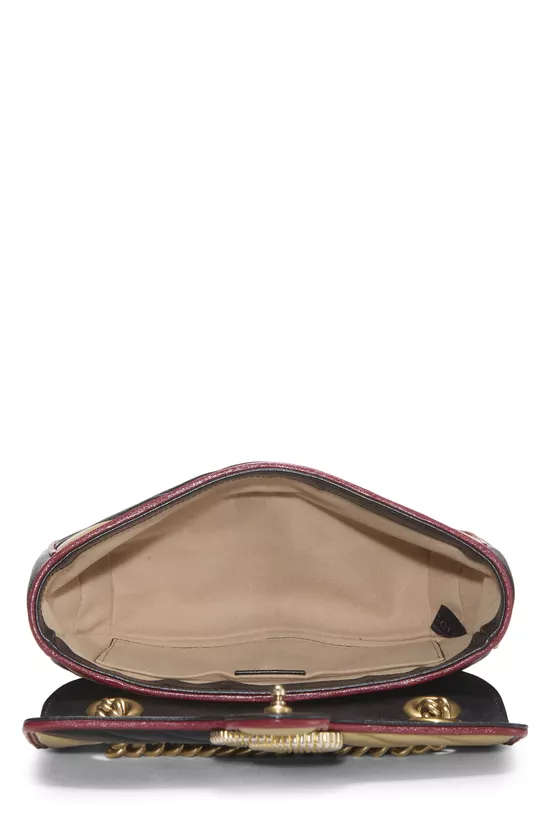 Multicolor Leather GG Marmont Shoulder Bag Mini, , large image number 5