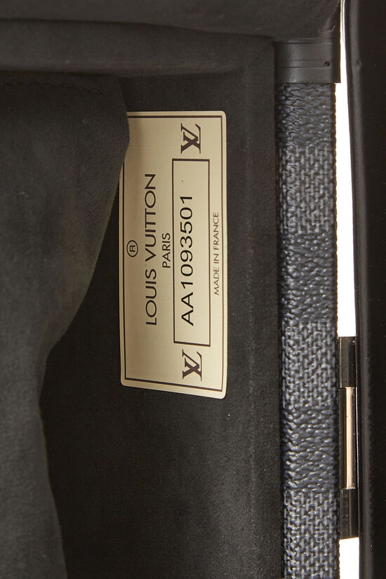 Louis Vuitton - Black Damier Graphite GEMINE Shoe Trunk