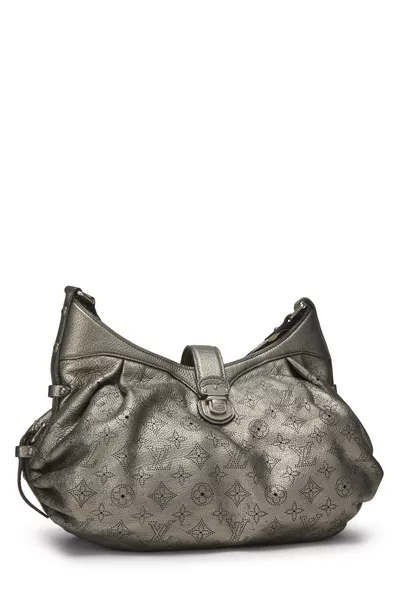 Louis Vuitton Silver Monogram Leather Mahina XS — photo 2