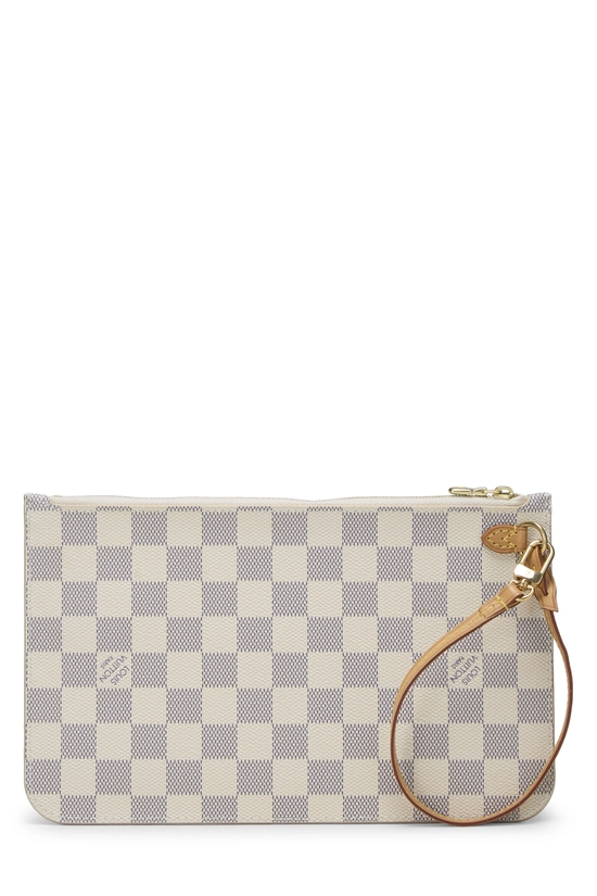 Damier Azur Neverfull Pouch, , large image number 2