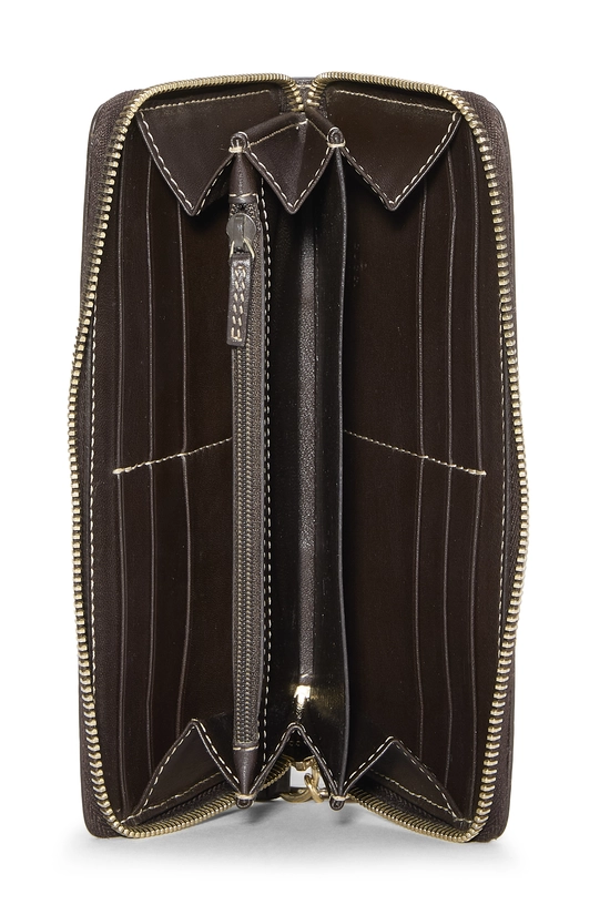 Original GG Canvas Lovely Heart Zip Around Wallet, , large image number 3