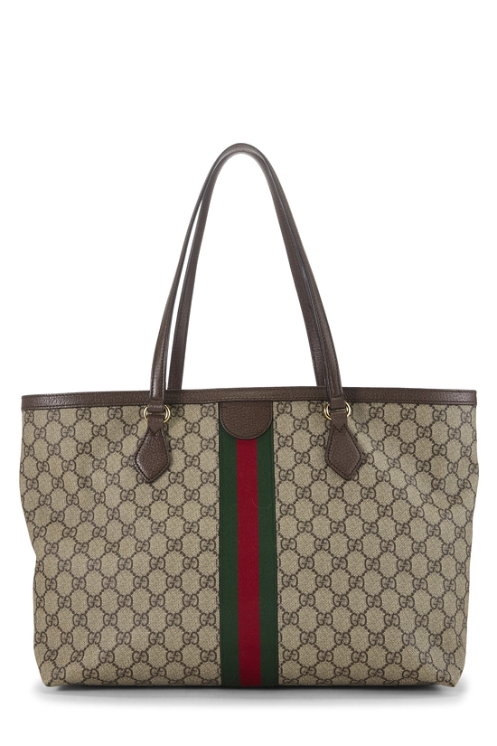 Original GG Supreme Canvas Ophidia Tote Medium, , large image number 3